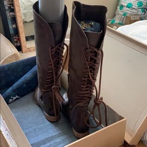 Freebird by Steven knee high leather boots